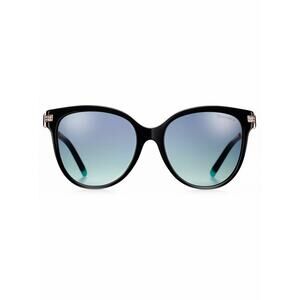 New TIFFANY & CO TF4193B 80019S Black Frame Blue Gradient Sunglasses, Authentic